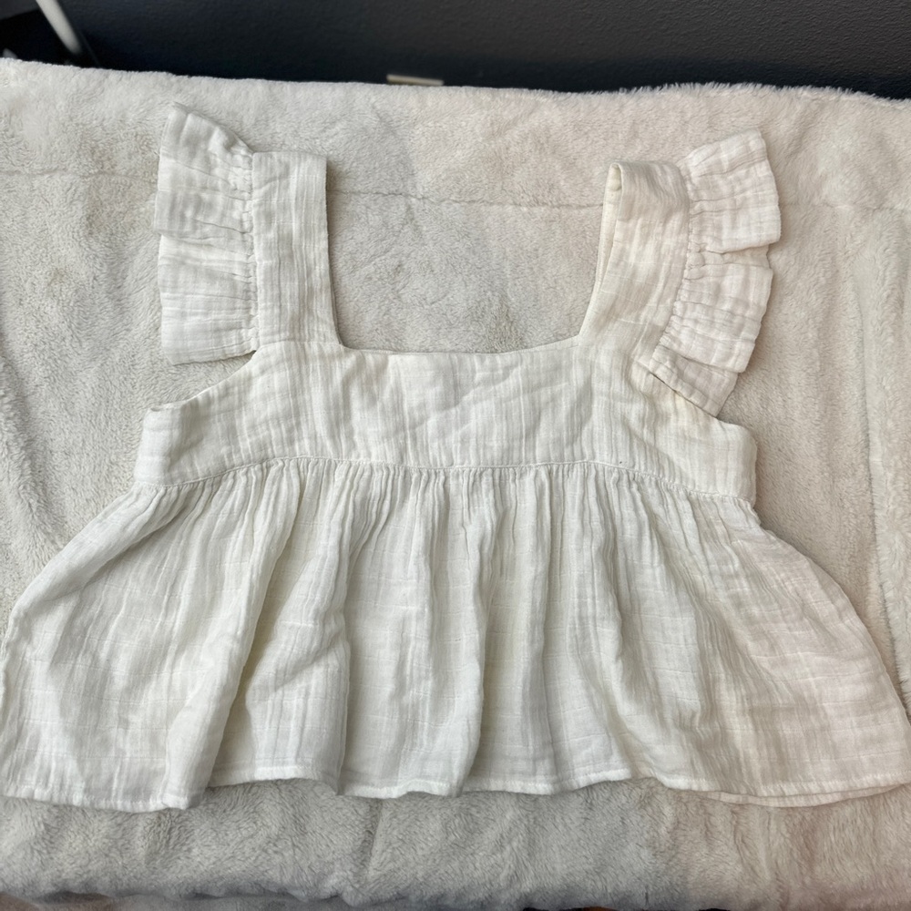 Anaak Astrid ruffle cotton top - Picture 2 of 7